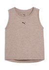 W CLOUDSPUN SLEEVELESS TANK - Débardeur - sandstone heather