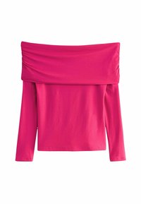 Next BARDOT OFF THE SHOULDER - REGULAR FIT - Ilgarankovis viršutinės dalies drabužis - hot pink