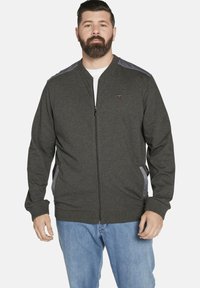 Charles Colby DUKE GABRIEL - Sweatjacke - dunkelgrau