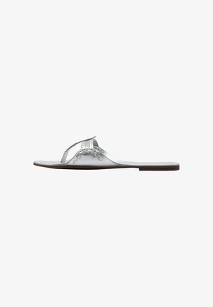 Mango, ADULT - Sandales tongs - silver-coloured
