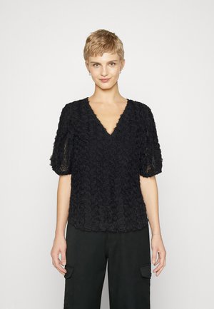 Pieces NOLIA - Μπλούζα - black