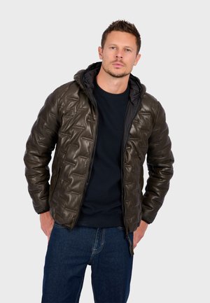 DUVET GABRIEL - Gewatteerde jas - dark khaki