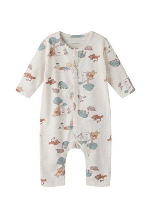 Name it, NBNOKIS POOH LS SUIT WF WDI UNISEX - Combinaison - white