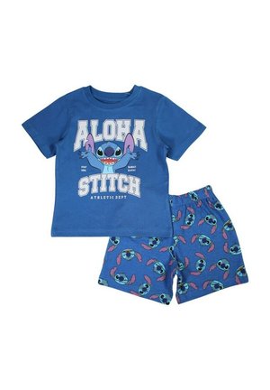 DISNEY - ENSEMBLE IMPRIMÉ LILO ET STITCH EN - Short - bleu