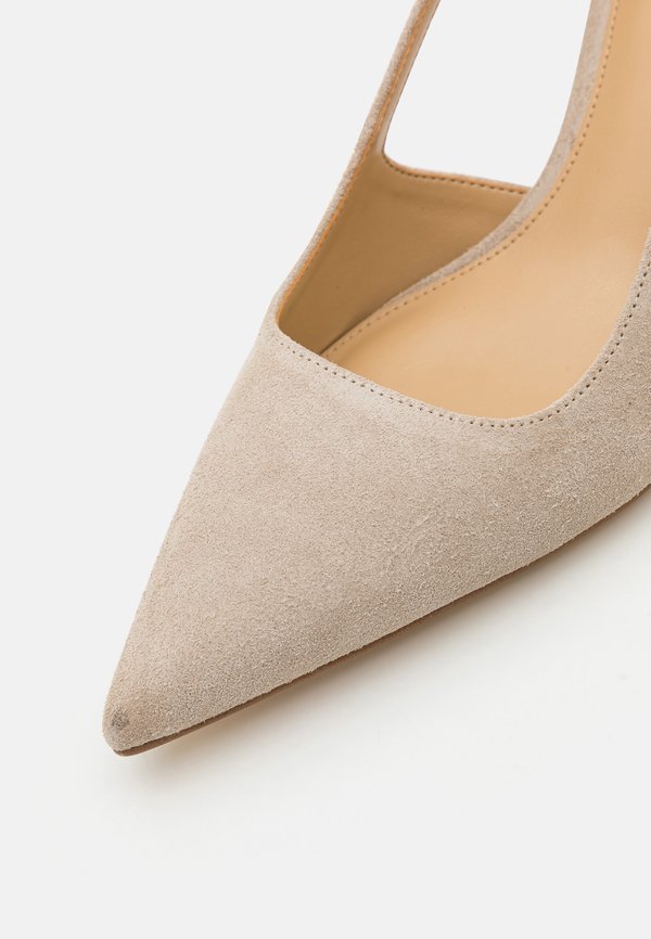 ALORA MID SLING - Classic heels - light sand4