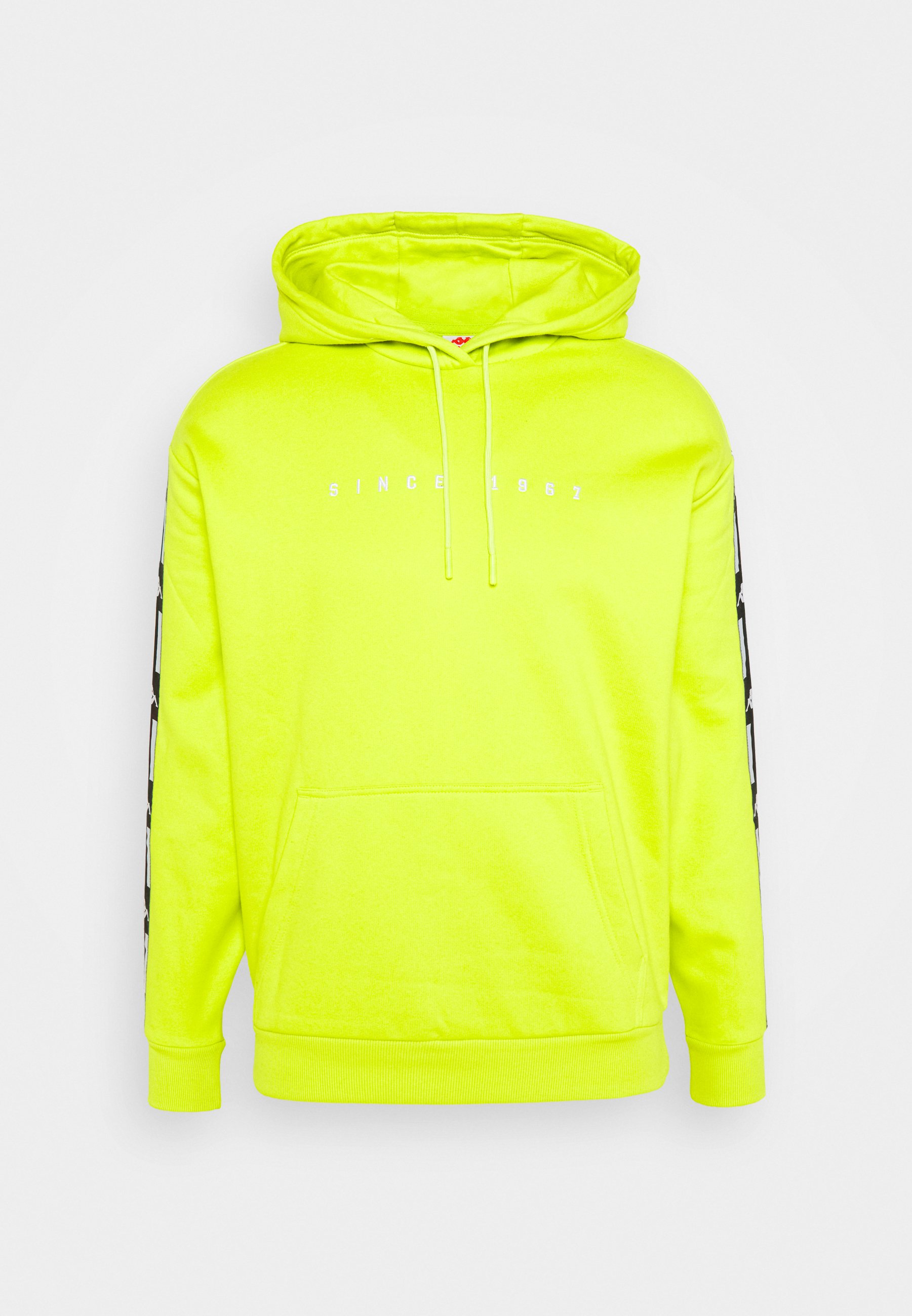 kappa lime green hoodie