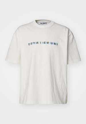 Sunnei OVER - T-shirts med print - off white