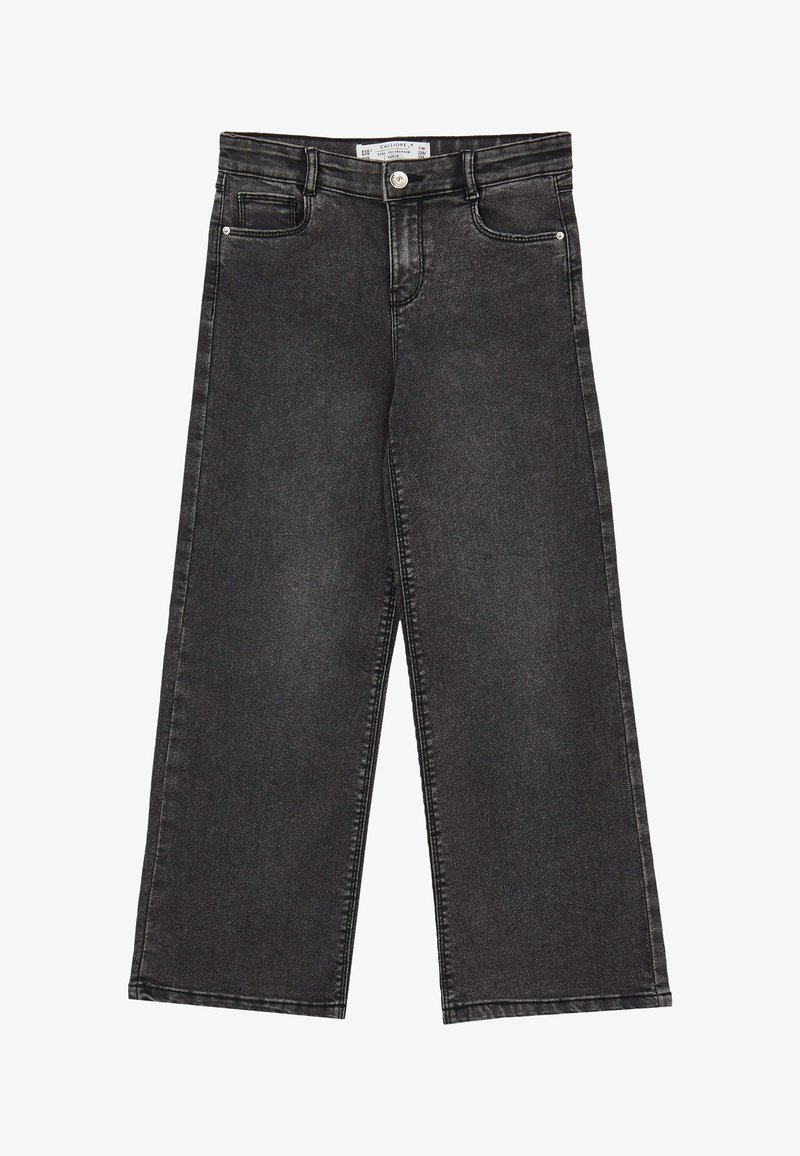 Calliope WIDE - Jeans a sigaretta - nero denim