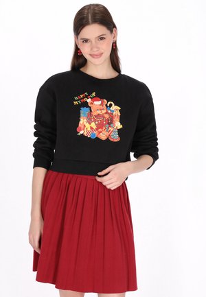 Melegítőfelső - black