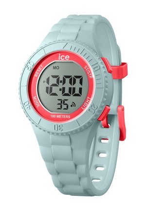 Digitālais pulkstenis - mint/coral s