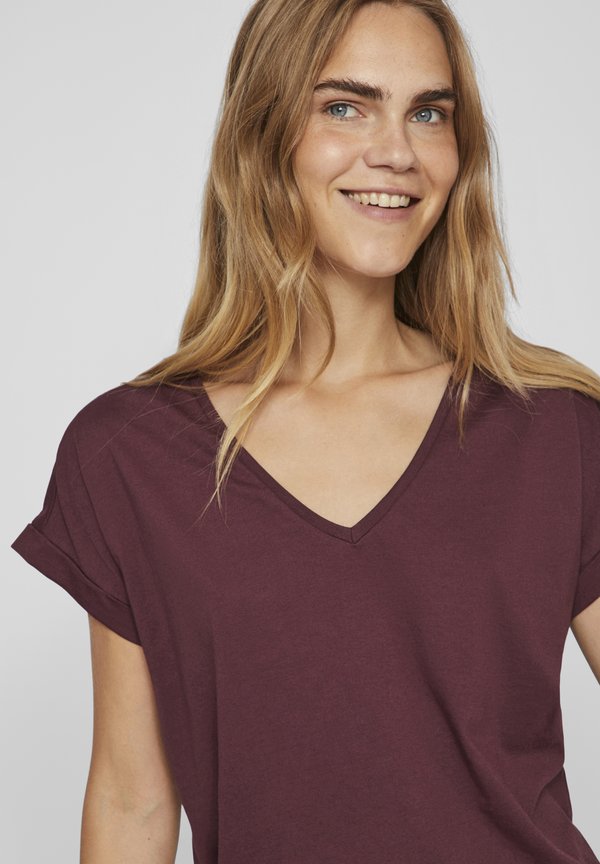 VIDREAMERS NEW V NECK - Basic T-shirt - winetasting4