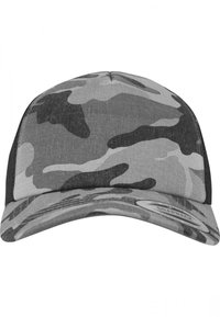 Flexfit Nokkmüts - dark camo/blk