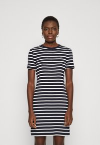 Tommy Hilfiger - NEW CODY SLIM - Shift dress - desert sky/ecru Thumbnail Image 1