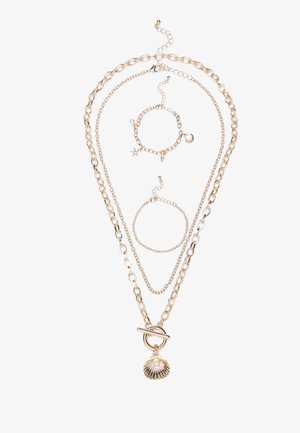 SET - Necklace - gold-coloured