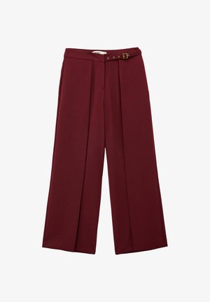 Koton, PALAZZO - Pantalones - bordeaux