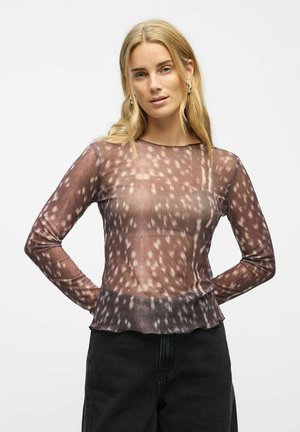 Blouse - cocoa brown