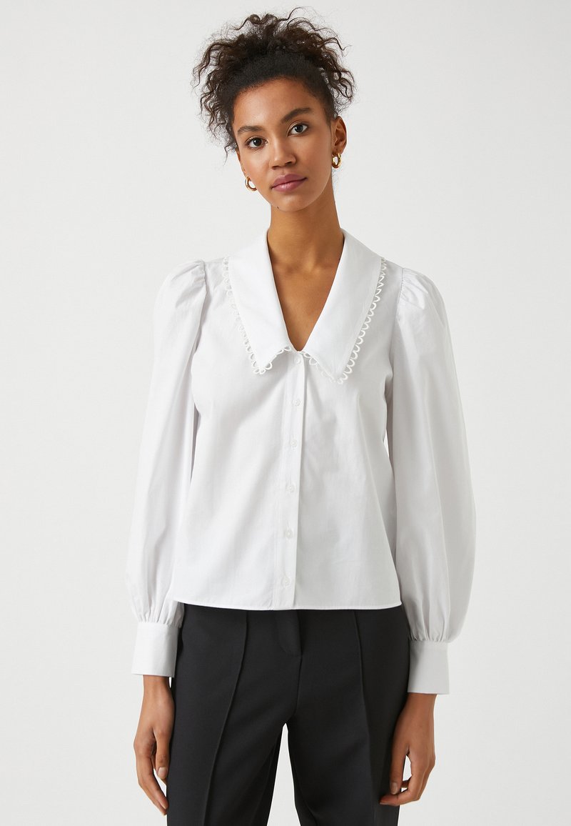 Koton Overhemdblouse wit Koton Overhemdblouse wit