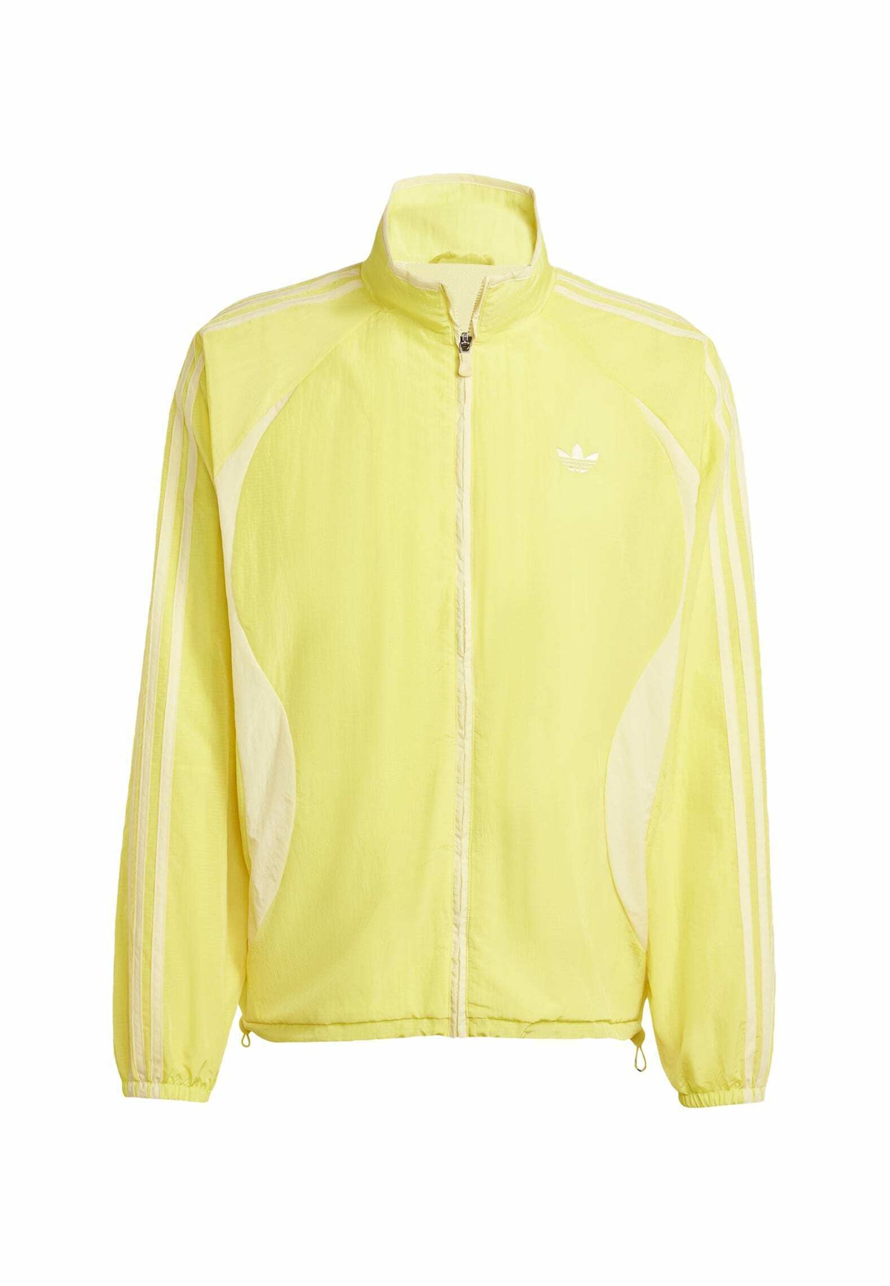 adidas sst track jacket yellow