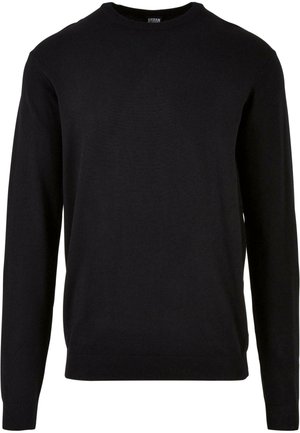 Strickpullover - black