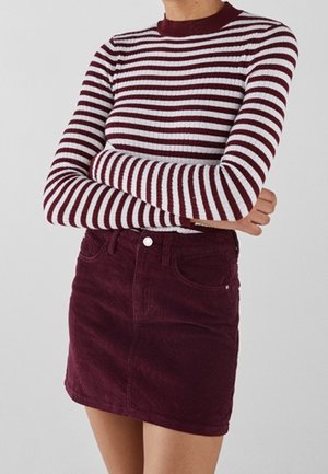 Minifalda - bordeaux