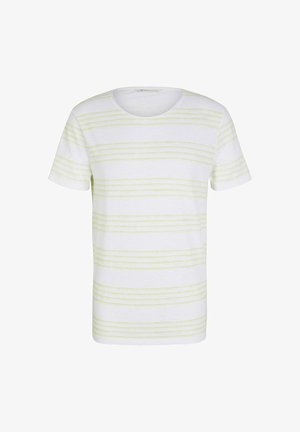 T-shirt con stampa - pastel green watery stripe