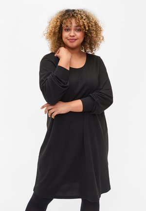 LANGÆRMET RYGDETALJE - Day dress - black