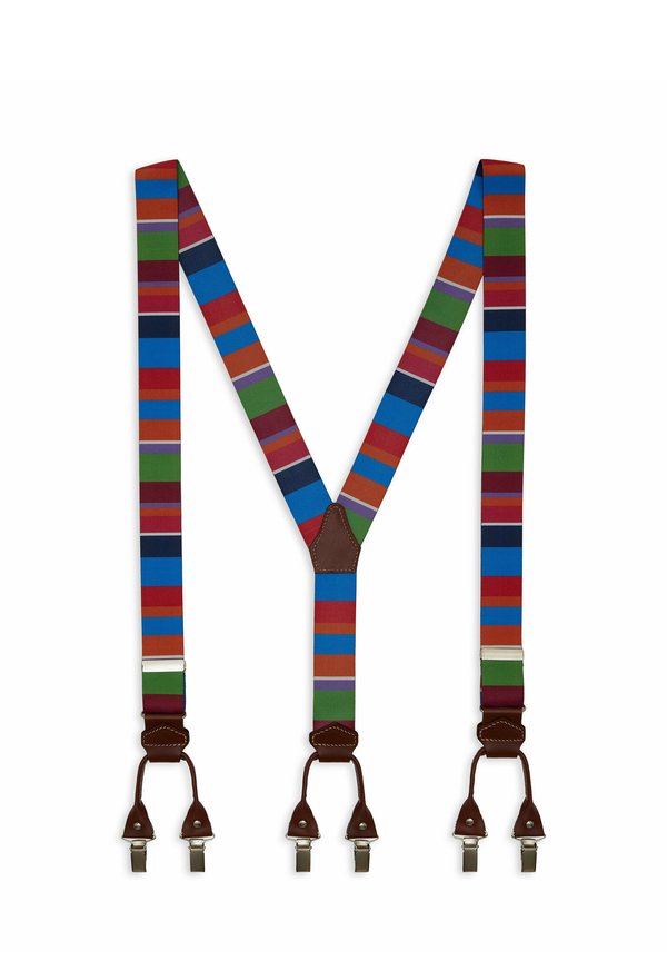 UNISEX SUSPENDERS WITH STRIPES - Gürtel - egeo zucca
