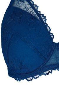Devoted By Zizzi Triangle bra - blue opal