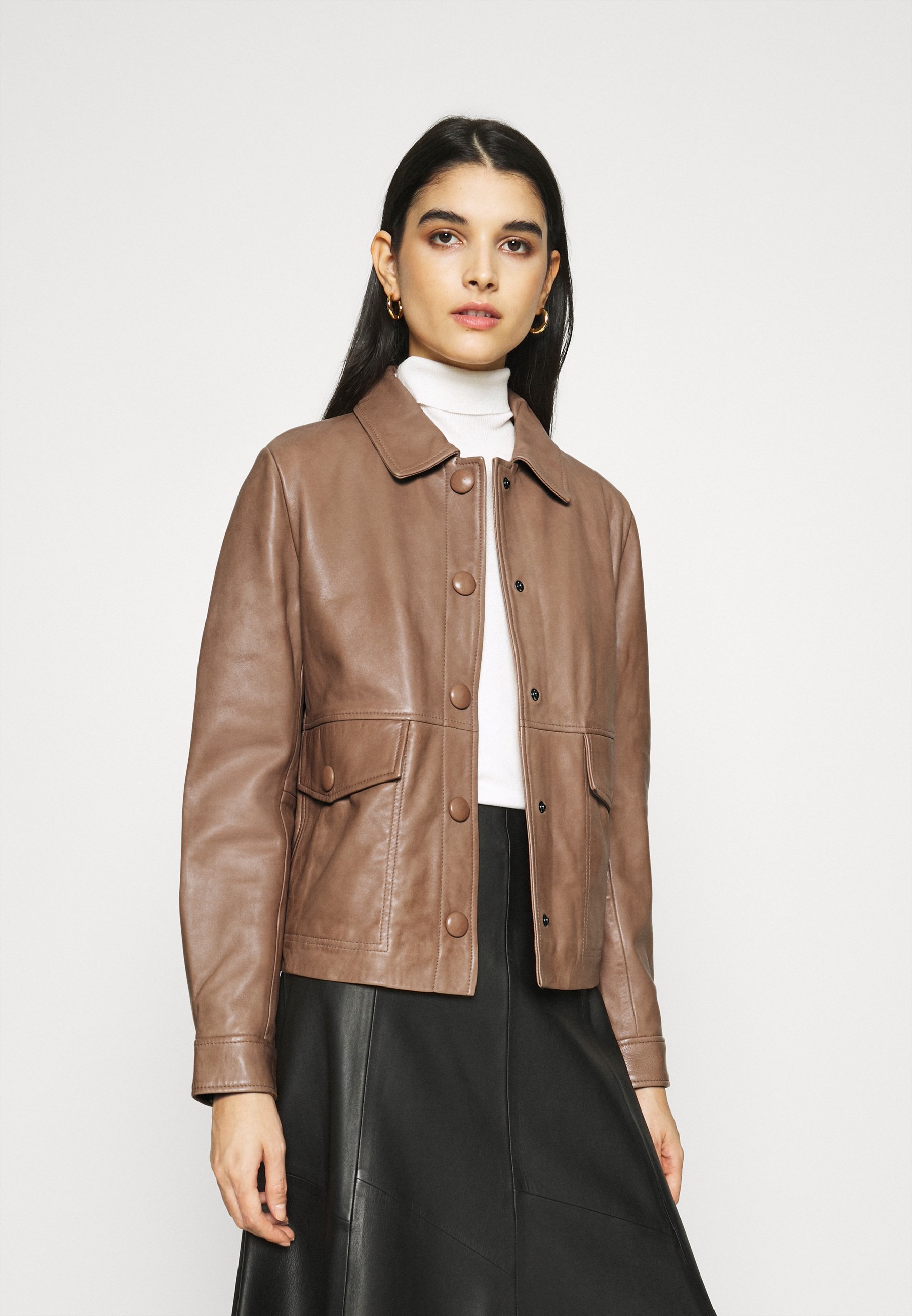 giubbotti in pelle sisley