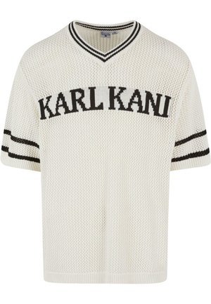 Karl Kani T-Shirt print - white black