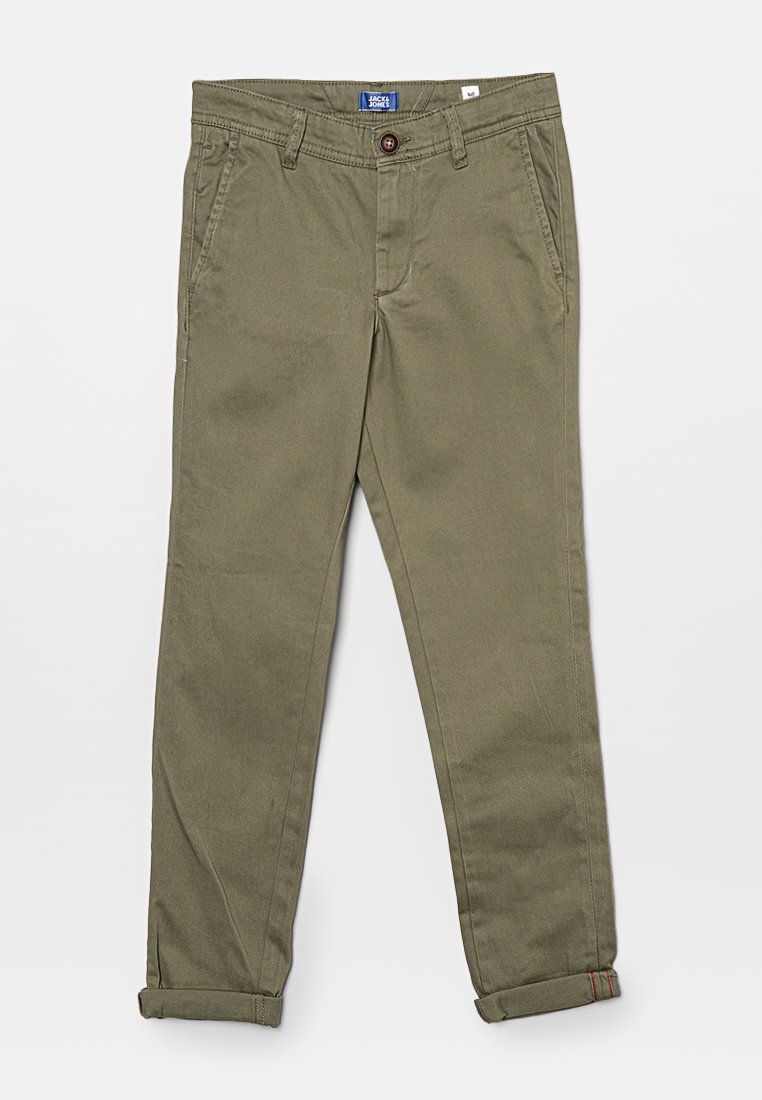 Jack & Jones Junior Chino olijfgroen