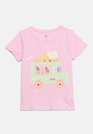 GAP, GRAPHIC TEE - Μπλουζάκι με στάμπα - primrose pink