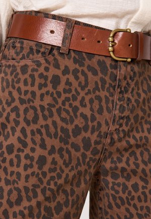 Maison 123 LOUISY - Straight leg jeans - chocolat