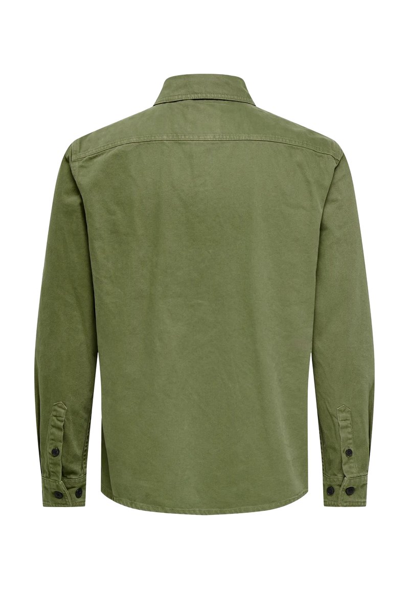 Only Sons Denim jacket oliva/dark green Zalando