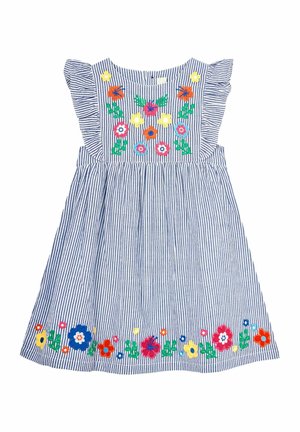 BUNNY APPLIQUE PRETTY SUMMER - REGULAR FIT - Denní šaty - navy white stripe floral