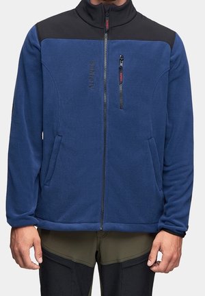 Felpa con zip - dark blue