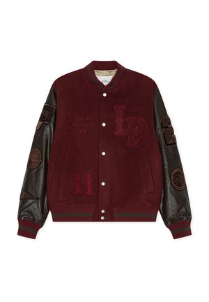 Les Deux, VARSITY - Яке бомбър - chocolate truffle red