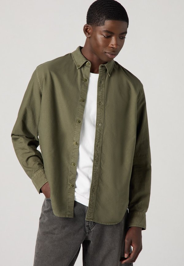 AUTHENTIC - Shirt - cycle olive garment dye