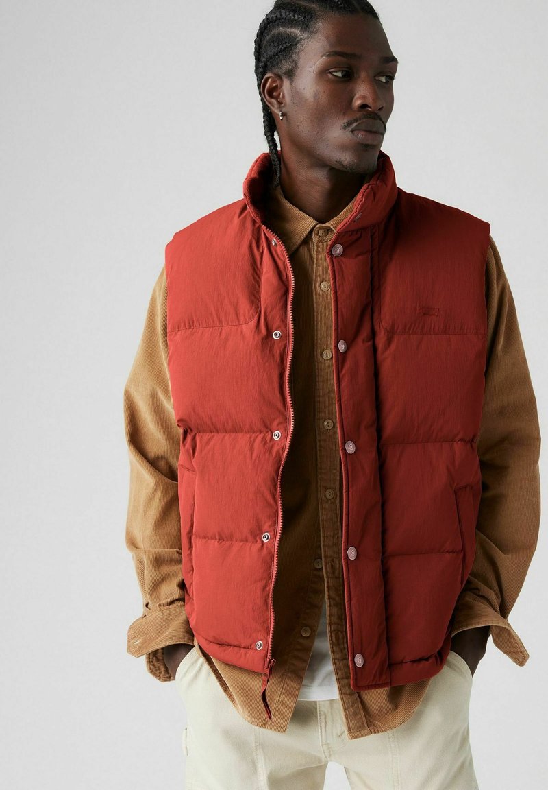 Levi's® ROCKRIDGE ERMINE - Veste sans manches - russet brown