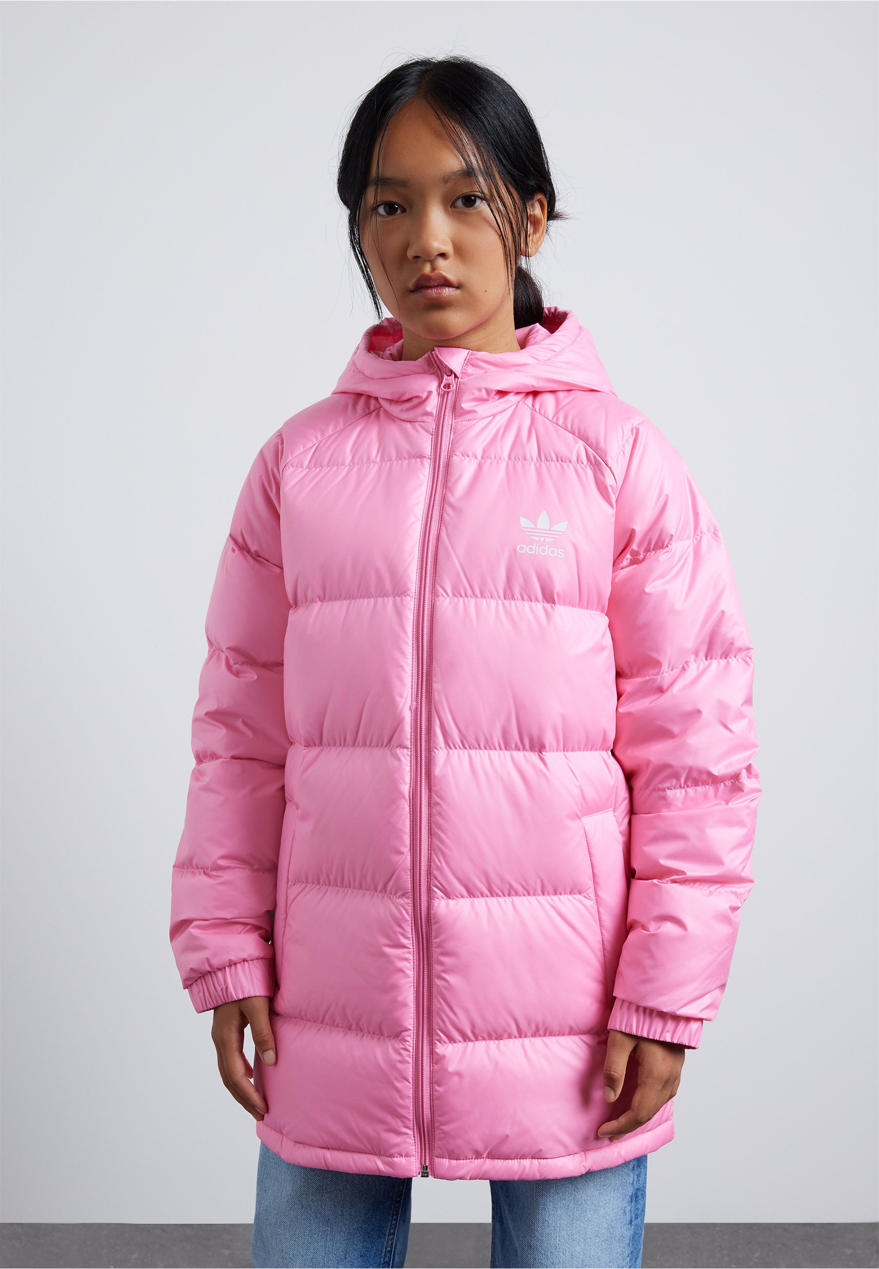 adidas originals junior trefoil padded jacket black