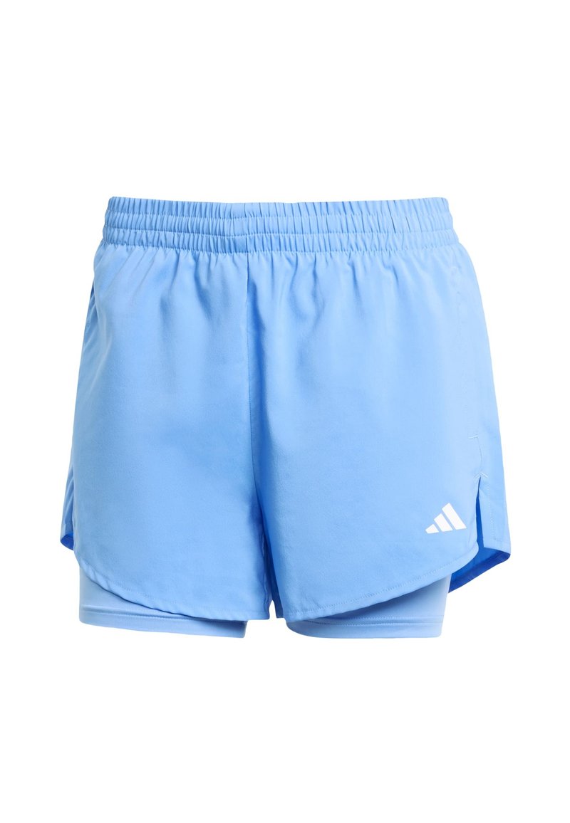 adidas Performance W MIN 2IN1 SHO - Kurze Sporthose - blue fusion white ...