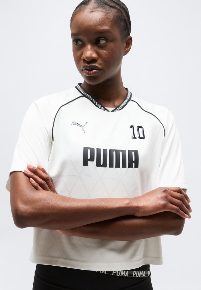PUMA RELAXED - Sports T-shirt - white