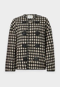 LOU CHECKERED BLEND JACKET - Kerge jope - black