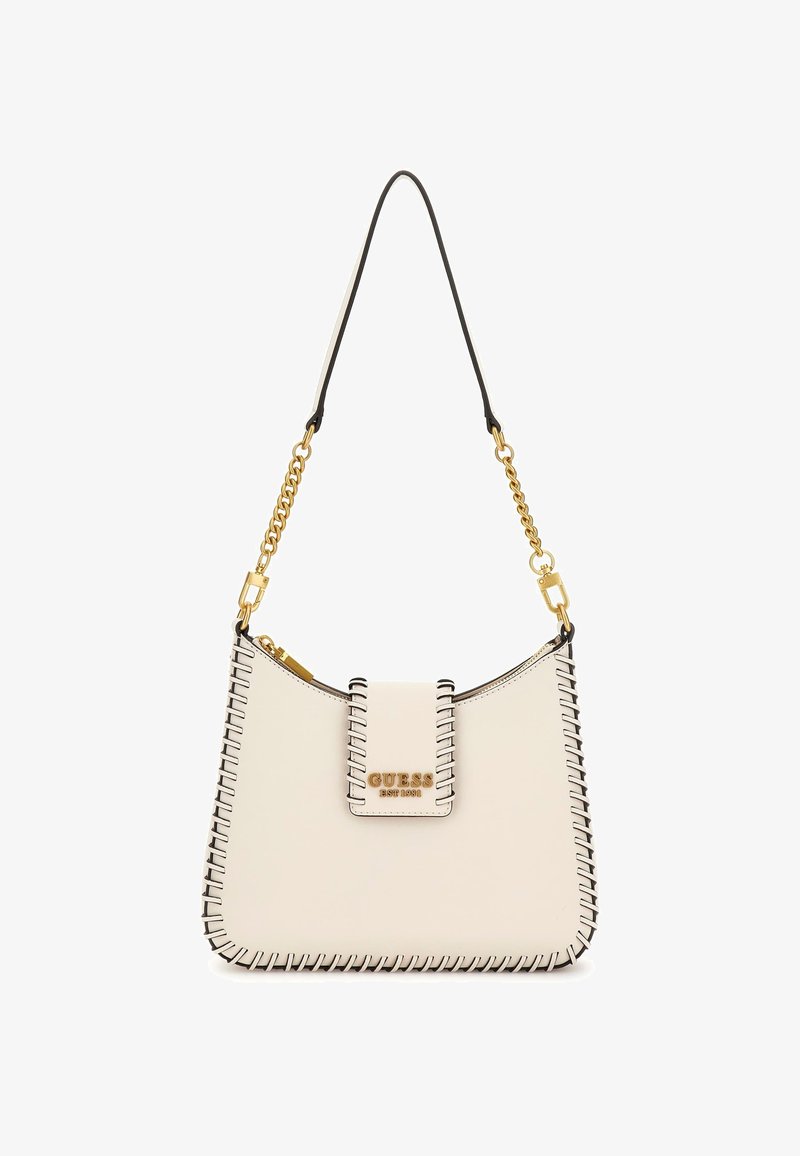Guess LIBERA NÄHTE IN RELIEFOPTIK - Borsa a mano - creme