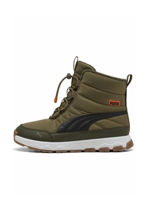 EVOLVE - Botas para la nieve - olive- black-orange glo