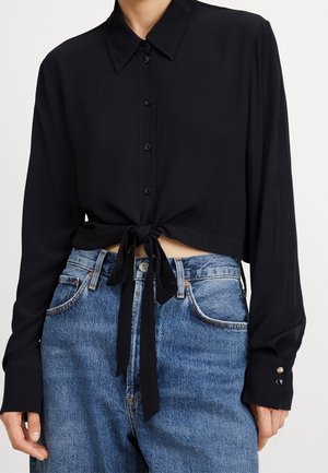 Hemdbluse - black