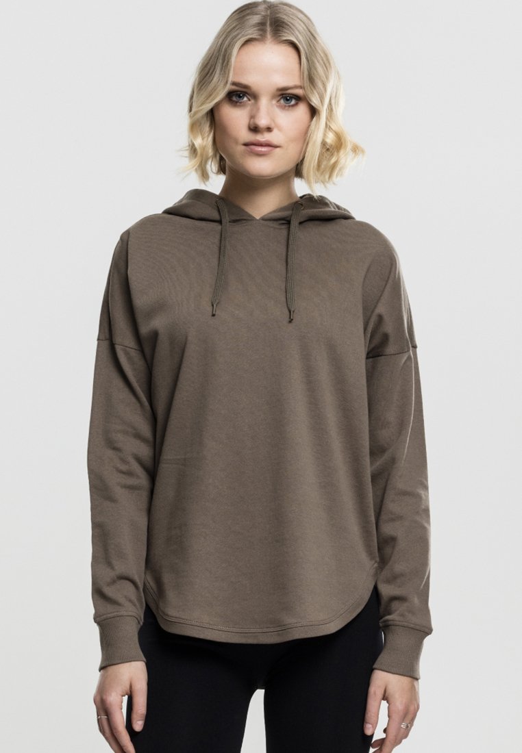 Urban Classics Kapuzenpullover - army green/grün