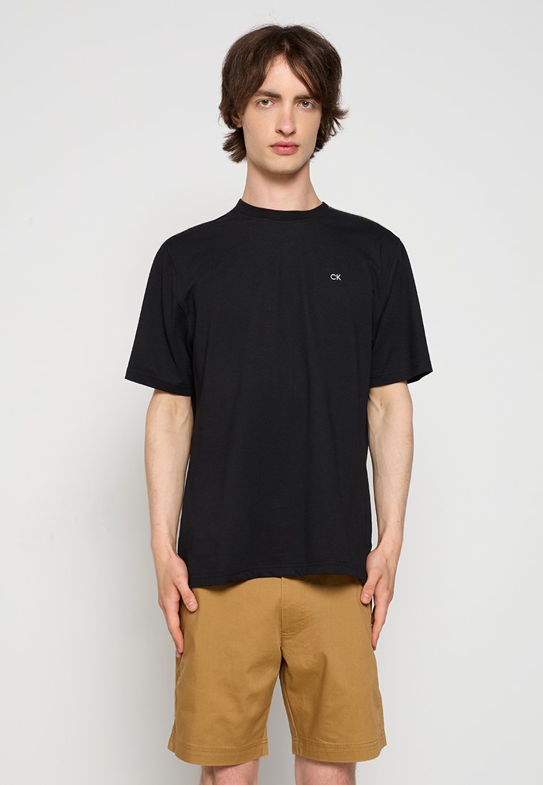 Calvin Klein Golf T-shirt basic zwart Calvin Klein Golf T-shirt basic zwart