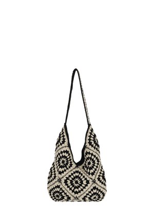 SHOPPER - Geantă de mână - white/black