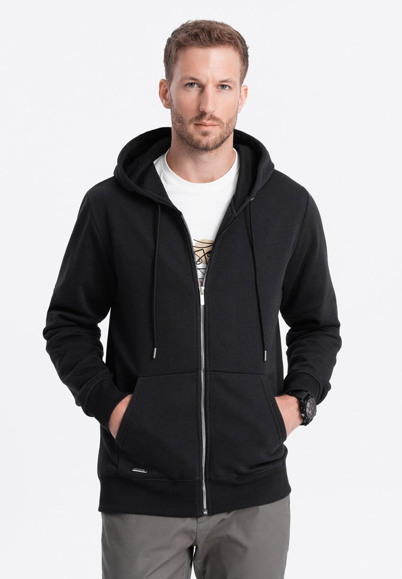 Polo Ralph Lauren HOOD - Felpa con zip - black/nero Polo Ralph Lauren HOOD - Felpa con zip - black/nero